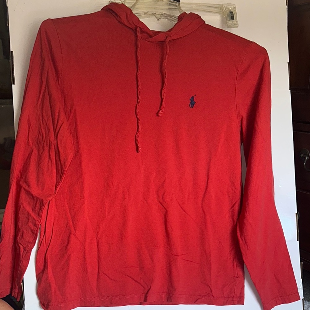 Polo by Ralph Lauren Red Hoodie Sweatshirt